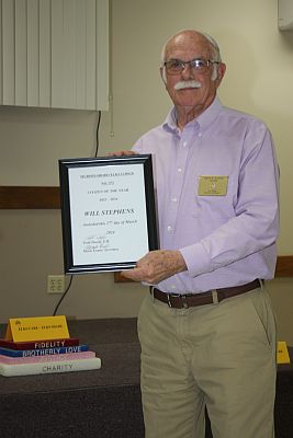 Will Stephens citizen of the year award